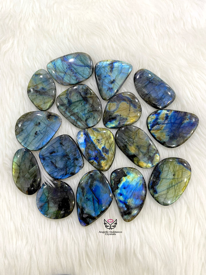 Labradorite Palmstone Small/Medium