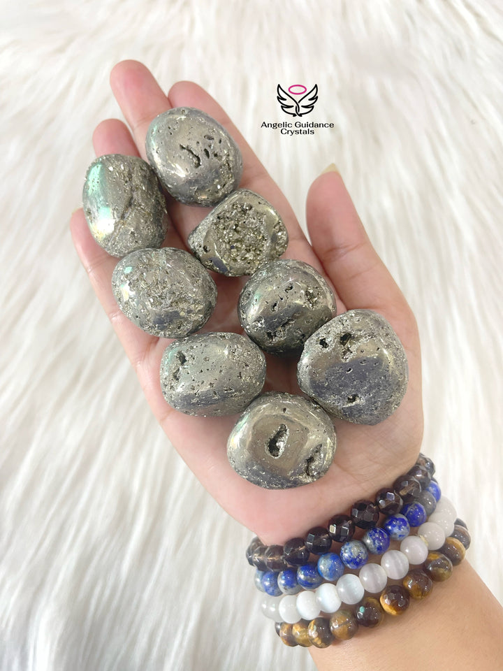 Pyrite Cluster Tumble