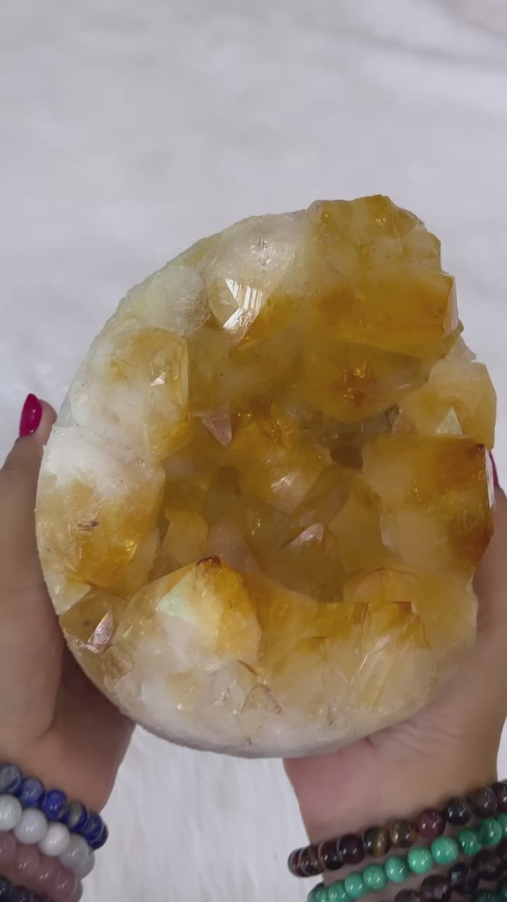 Citrine Cluster Xl Size 2