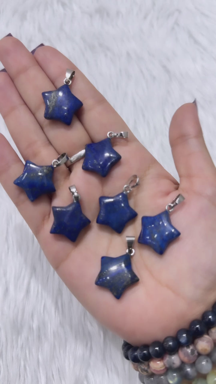 Lapis Lazuli Star Pendant