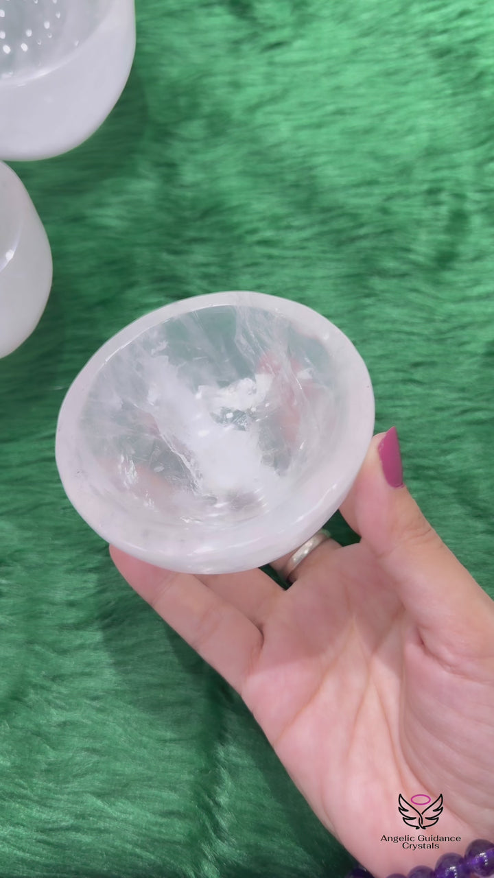 Clear Quartz Bowl AAA