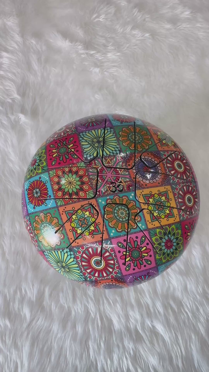 Happy Om Meditation Tongue Drum