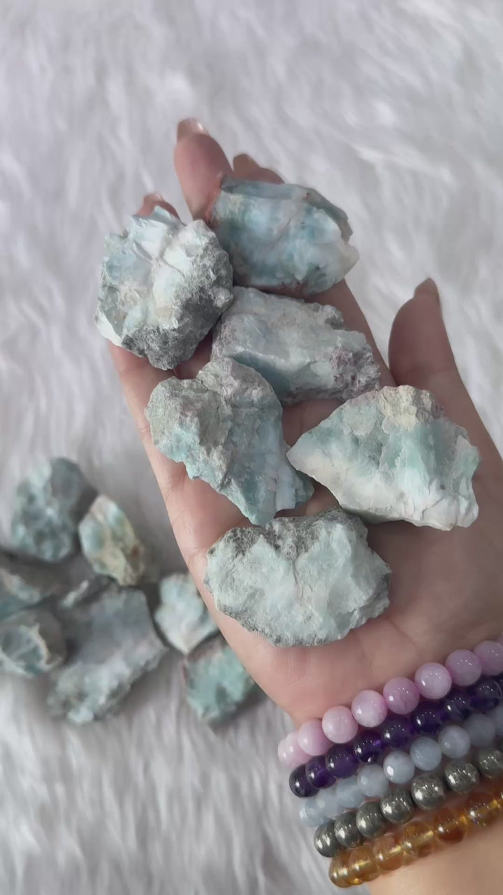 Larimar Raw Stone Large