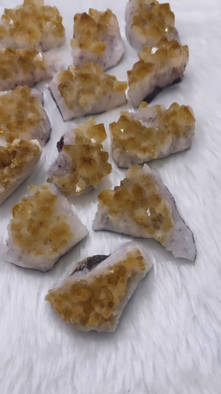 Citrine Cluster Small