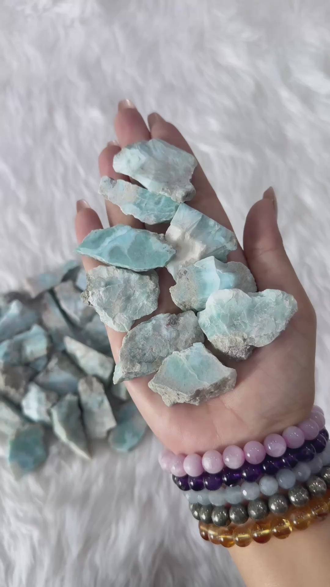 Larimar Raw Stone Small