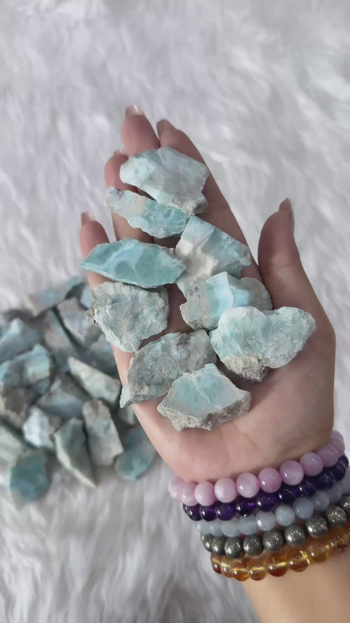 Larimar Raw Stone Small