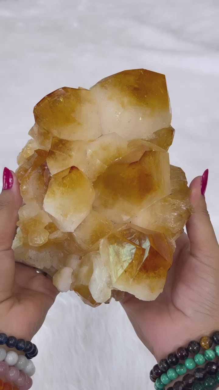 Citrine Cluster Xl Size 1