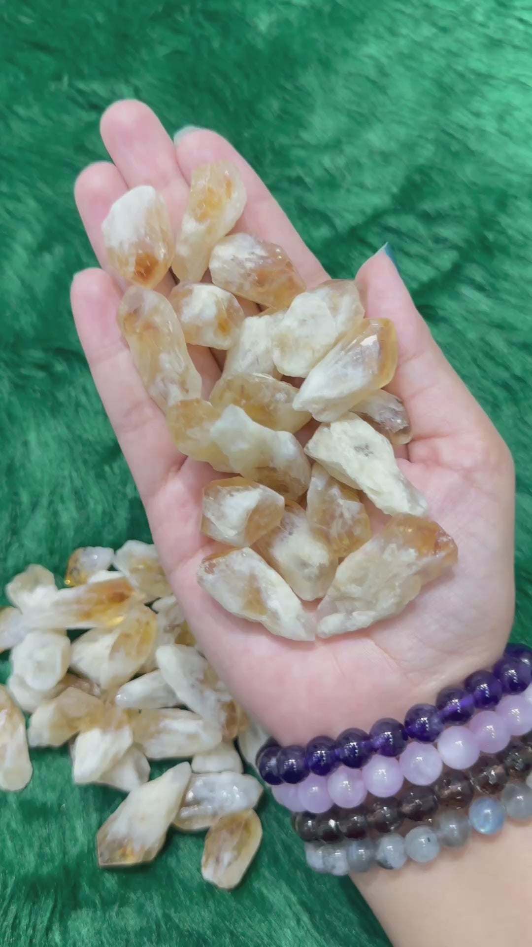 Citrine Raw Point Stone Small