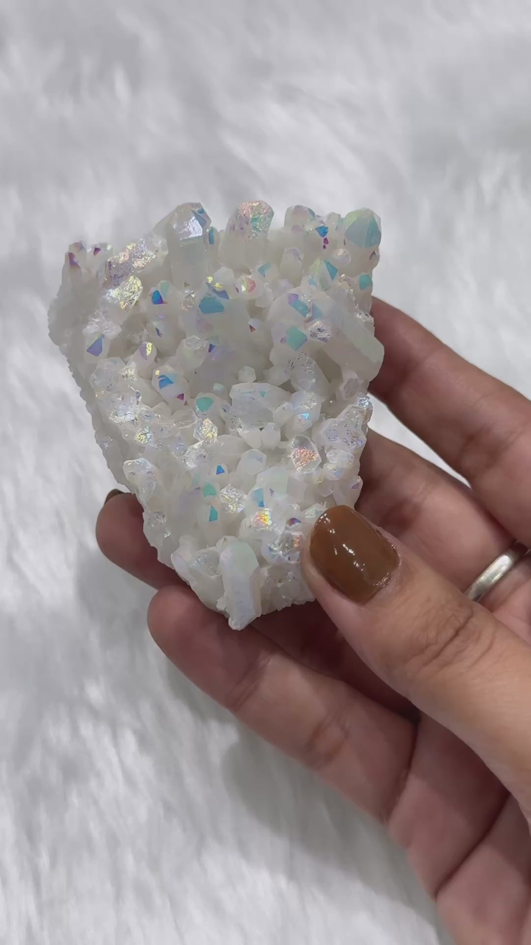 Angel Aura Quartz Cluster AAA 3