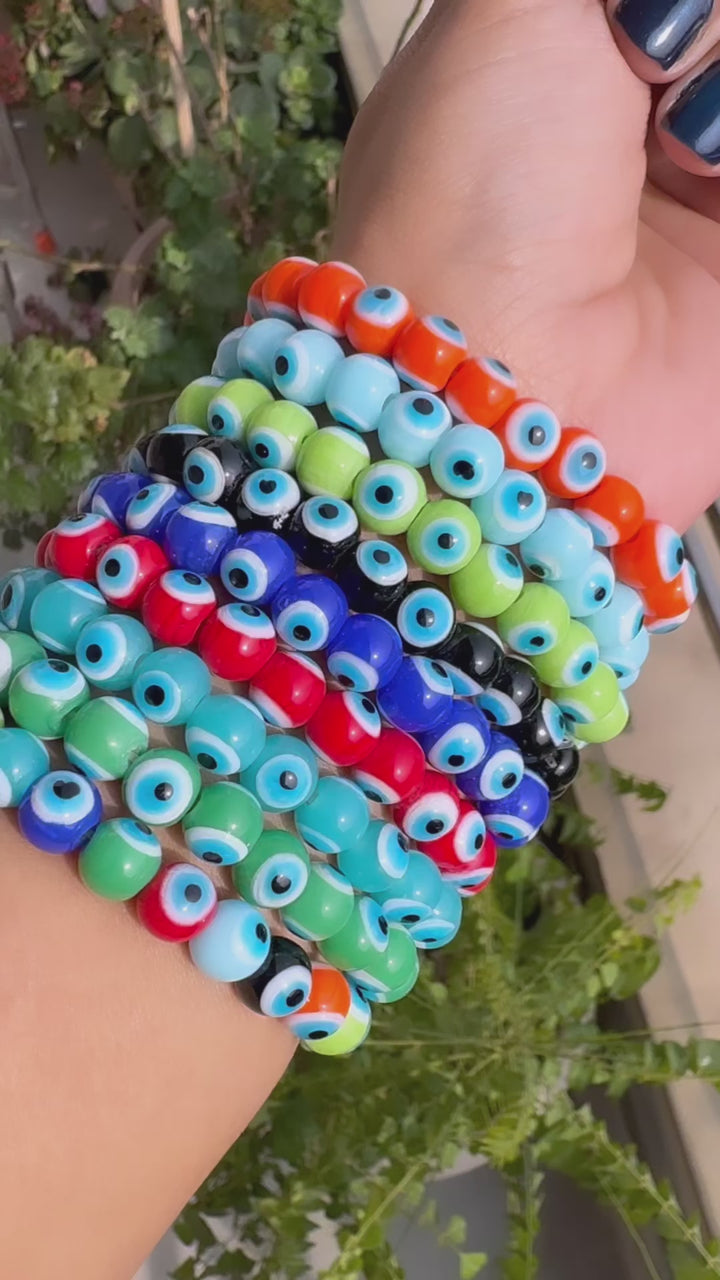 Evil Eye Bracelets 8mm