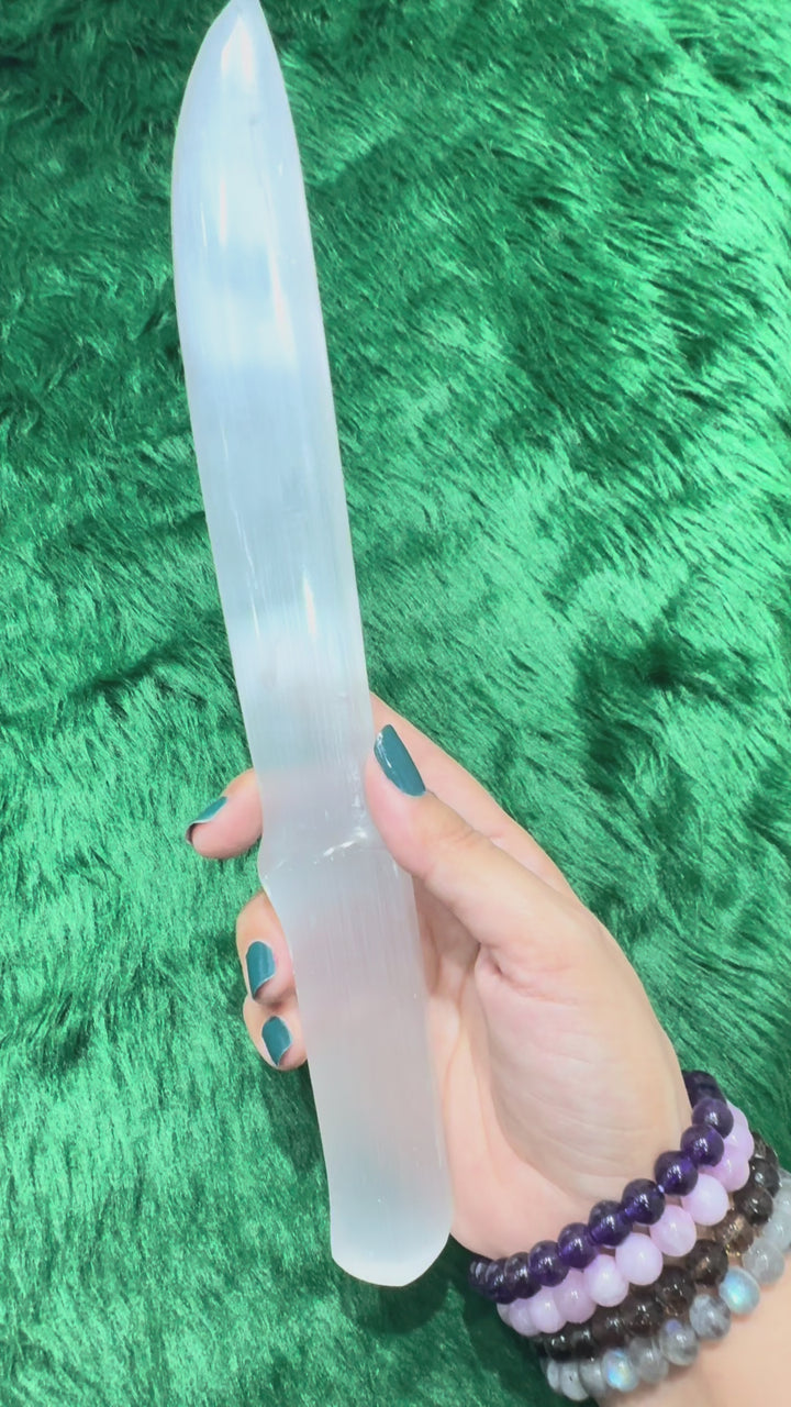 Selenite Cord Cutting Knife XL AAA