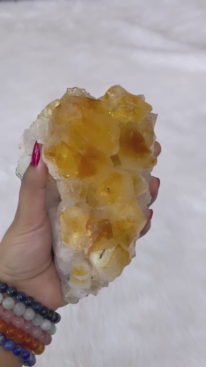 Citrine Cluster Large 2