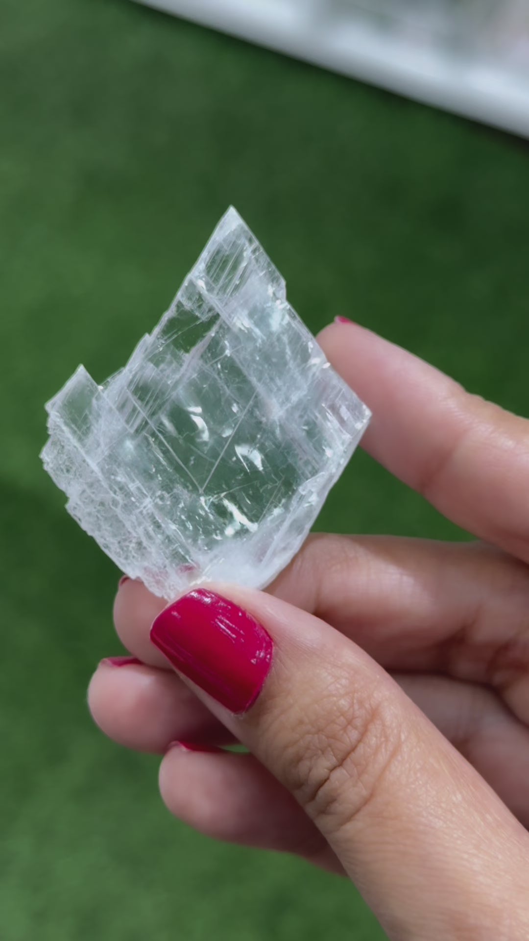 Selenite Transparent Small Raw Stone
