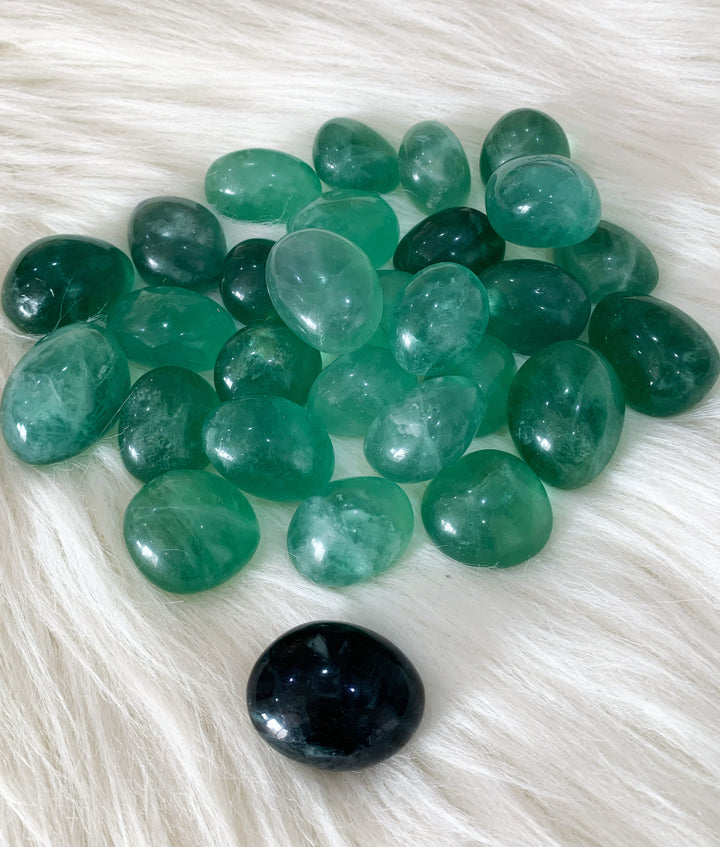 Green Fluorite Tumble