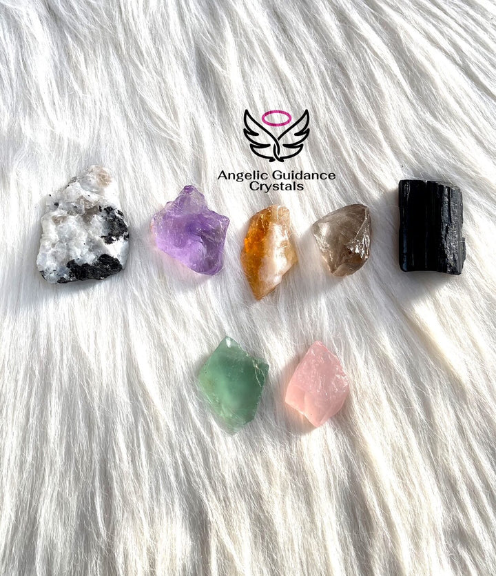 Seven Chakra Raw Stone Kit 3