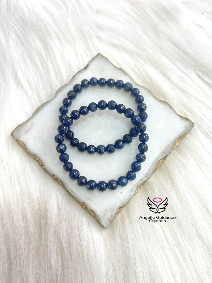 Kyanite Round Bracelet 7.5 MM