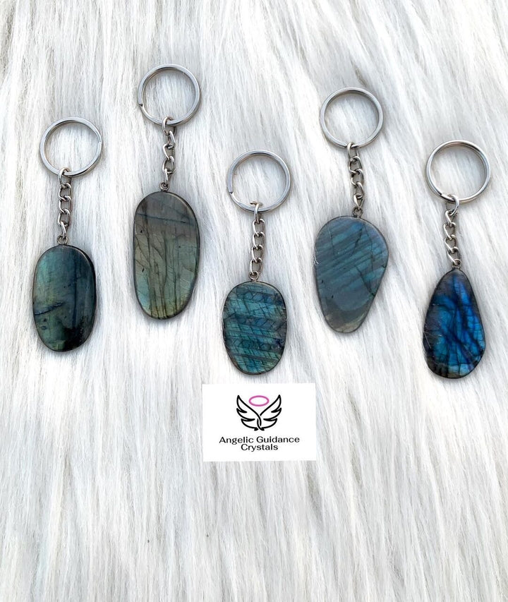 Labradorite Keychain