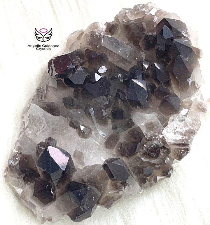 Smoky Quartz Cluster 17