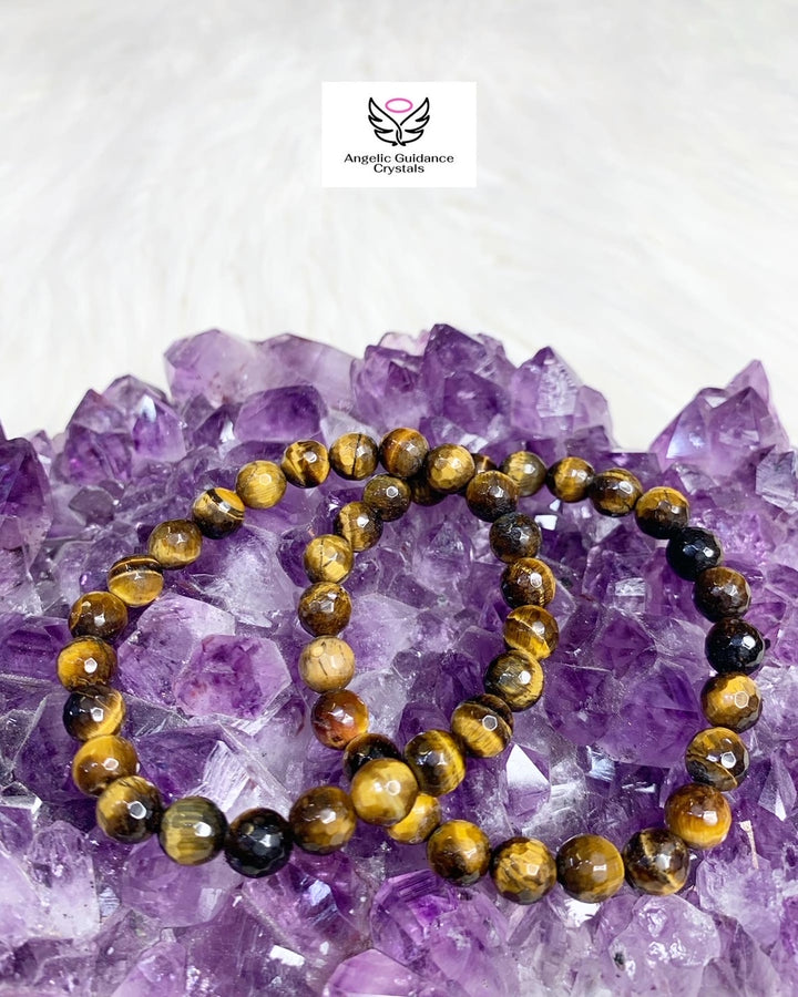 Tigers Eye Faceted Bracelet