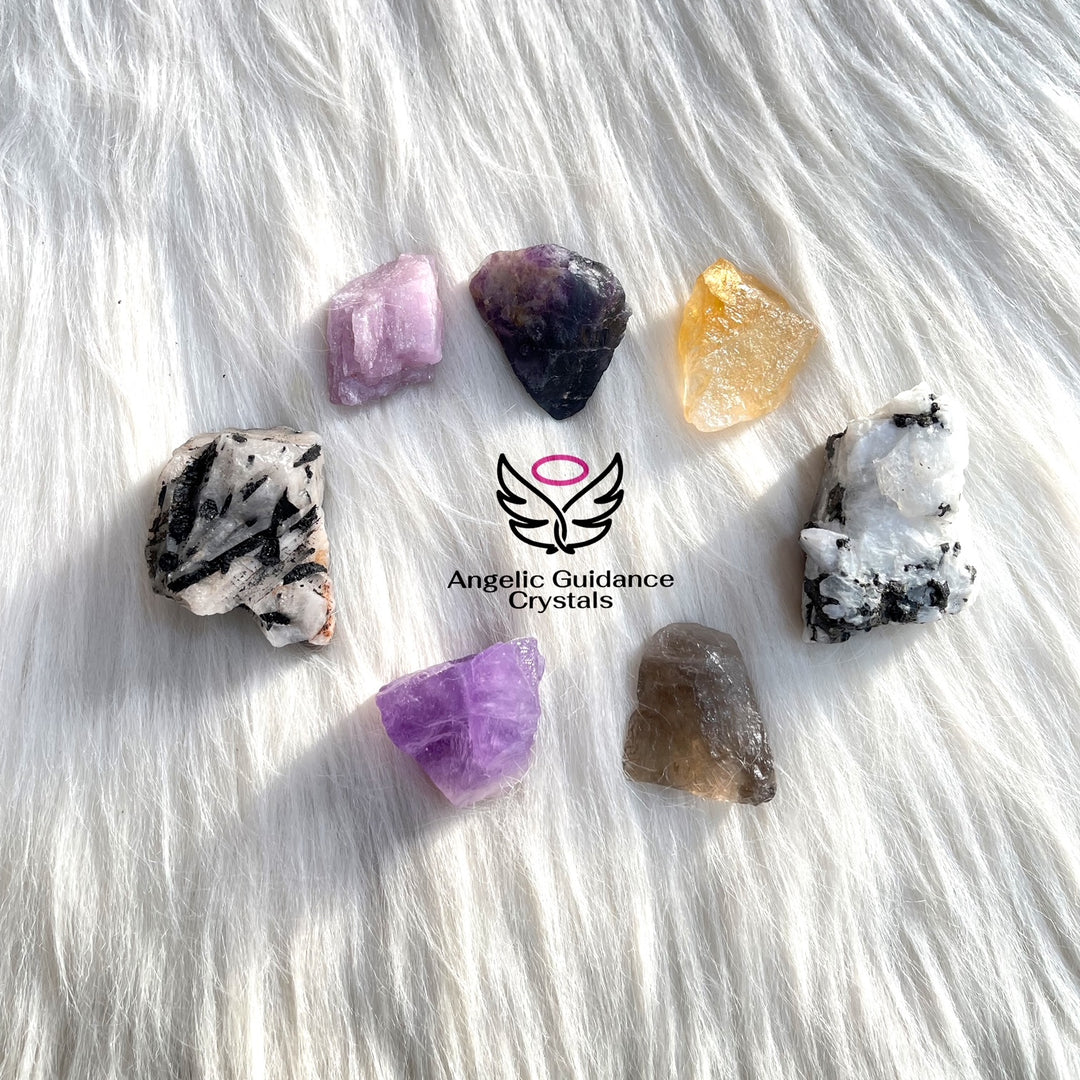 Seven Chakra Raw Stone Kit 4