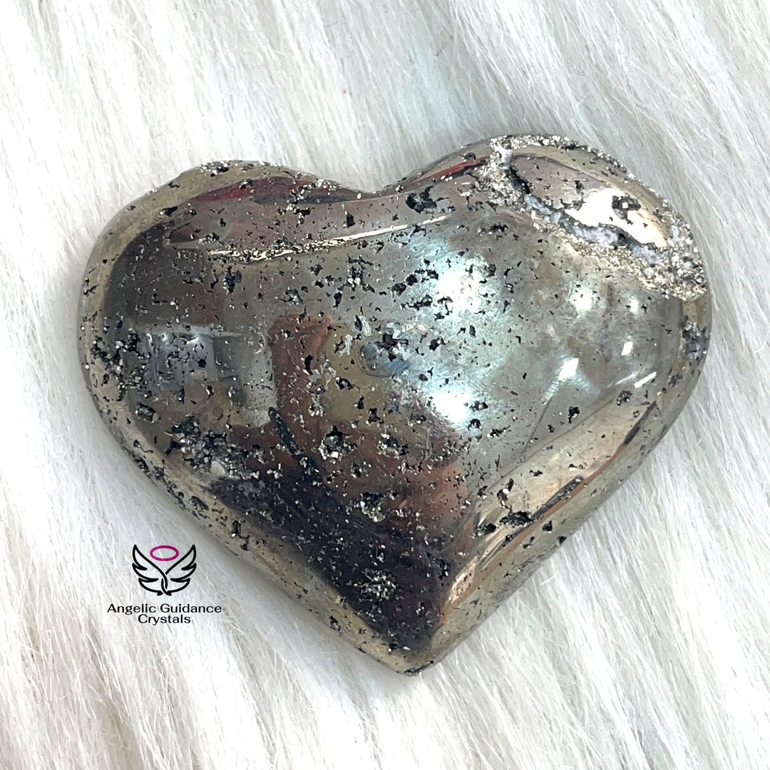 Pyrite Cluster Heart 4