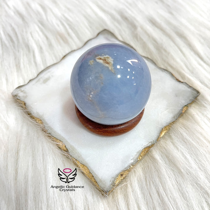 Angelite Sphere