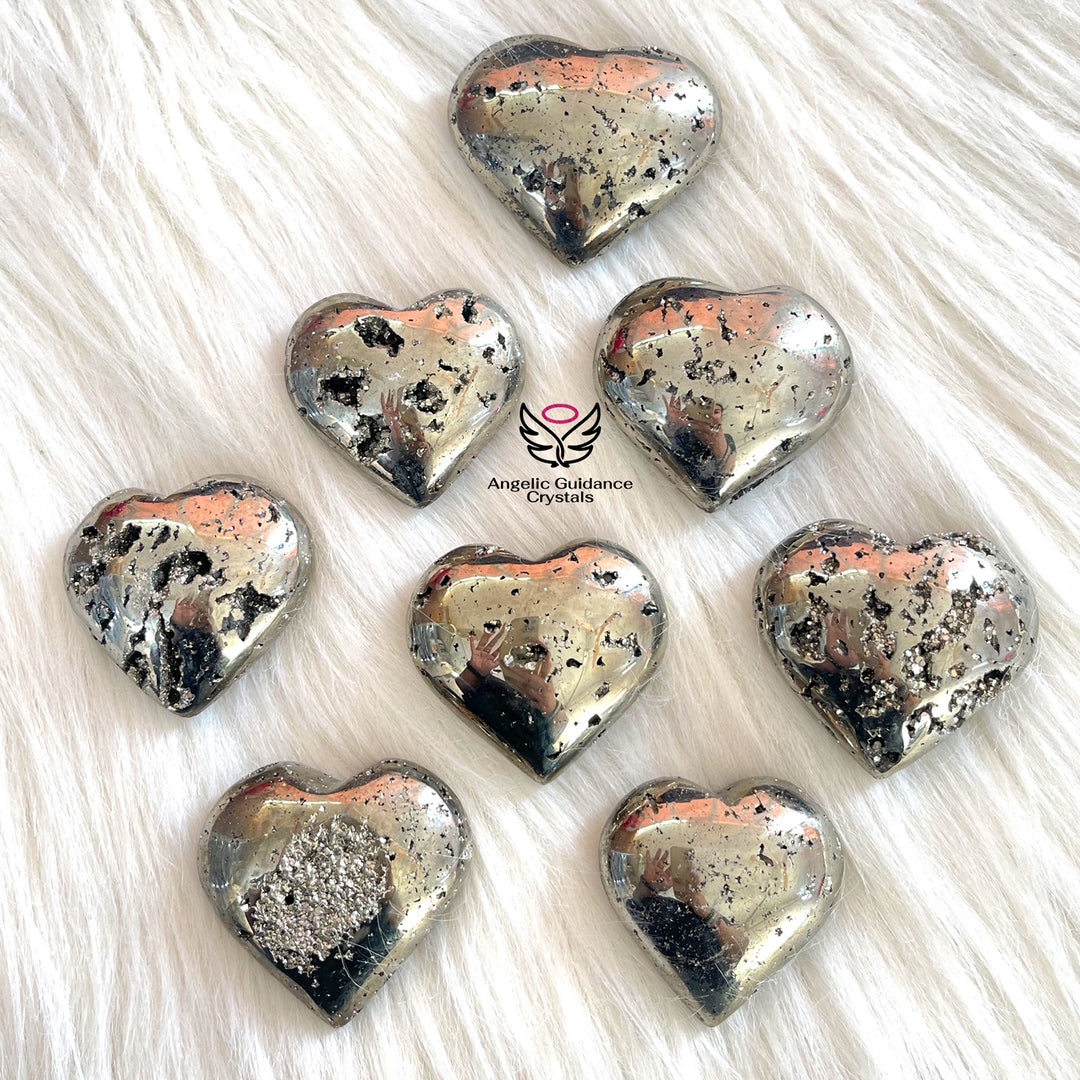 Pyrite Cluster Heart 1