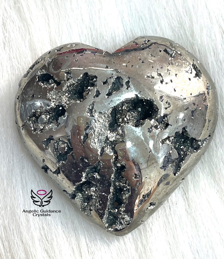 Pyrite Cluster Heart 5