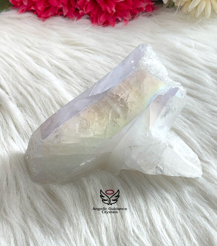 Angel Aura Quartz Cluster 12