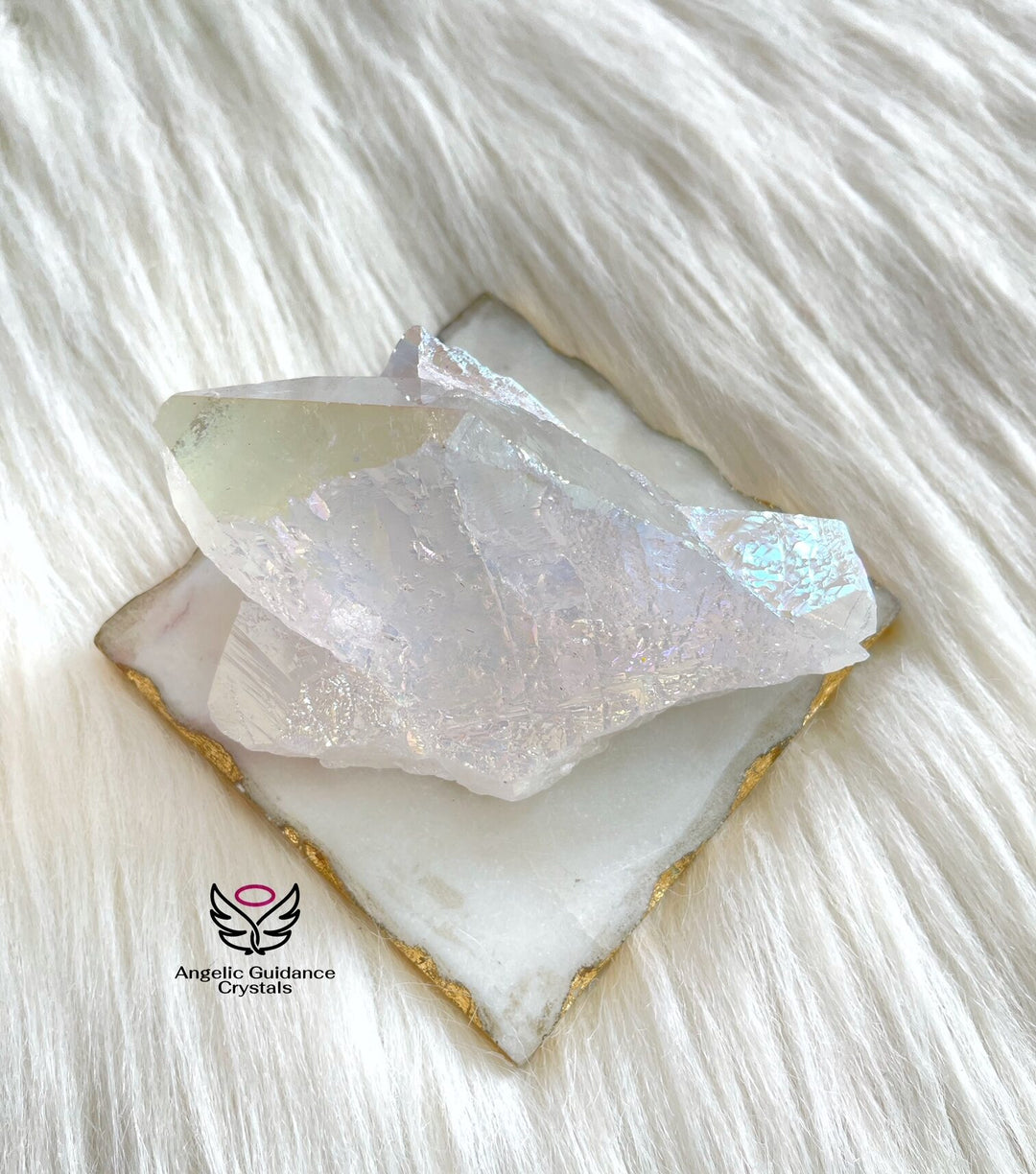 Angel Aura Quartz Cluster 8