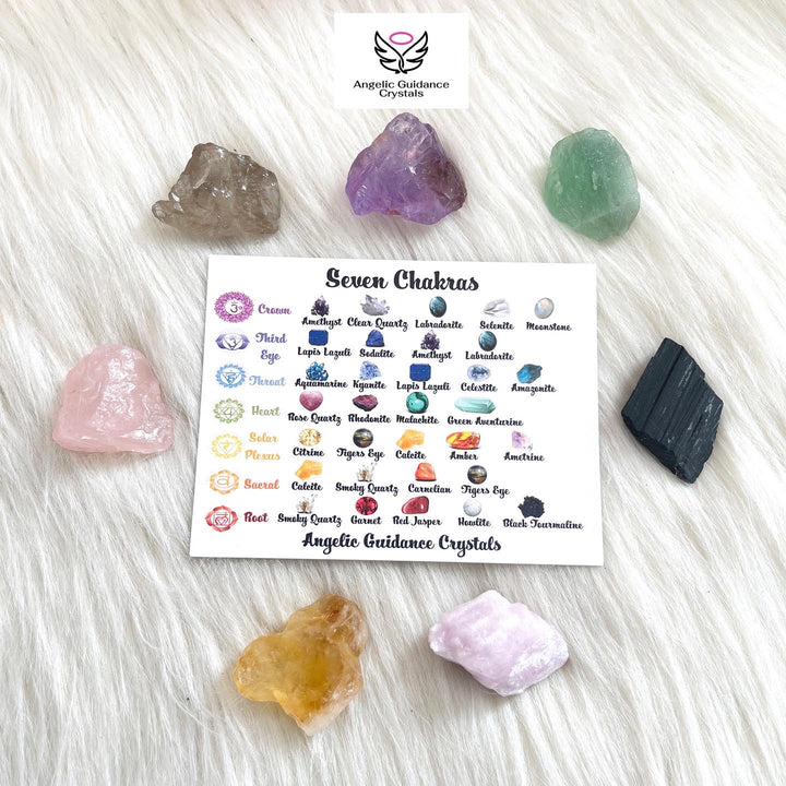 Seven Chakra Raw Stone Kit 2