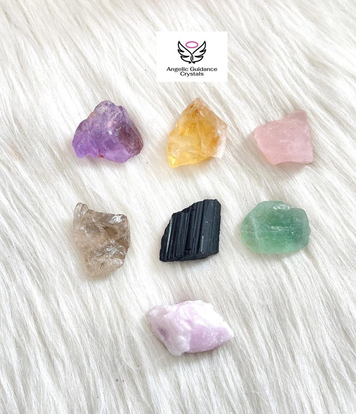 Seven Chakra Raw Stone Kit 2