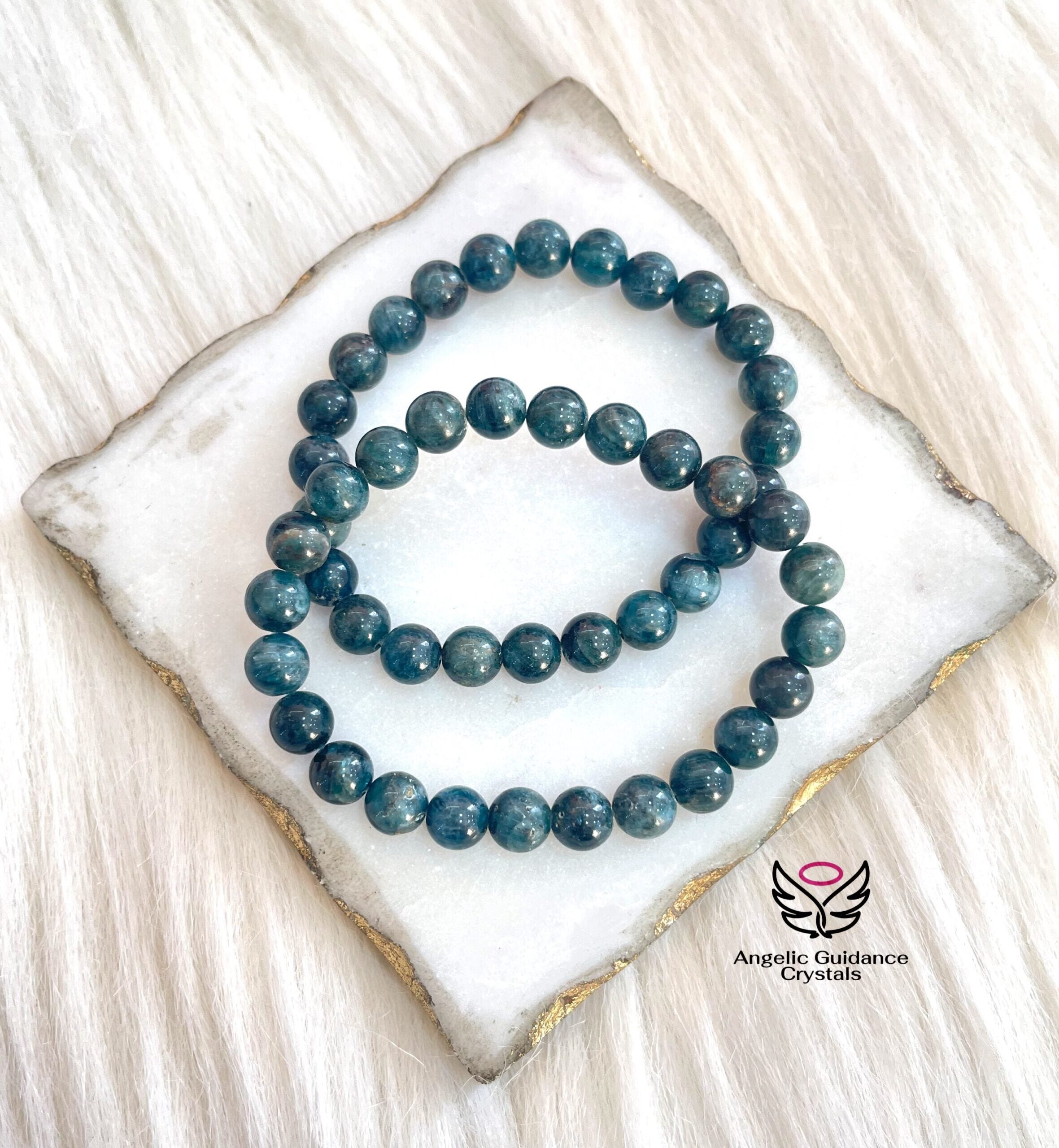 Green sale apatite bracelet