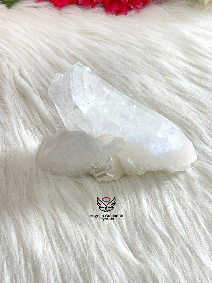 Angel Aura Quartz Cluster 12