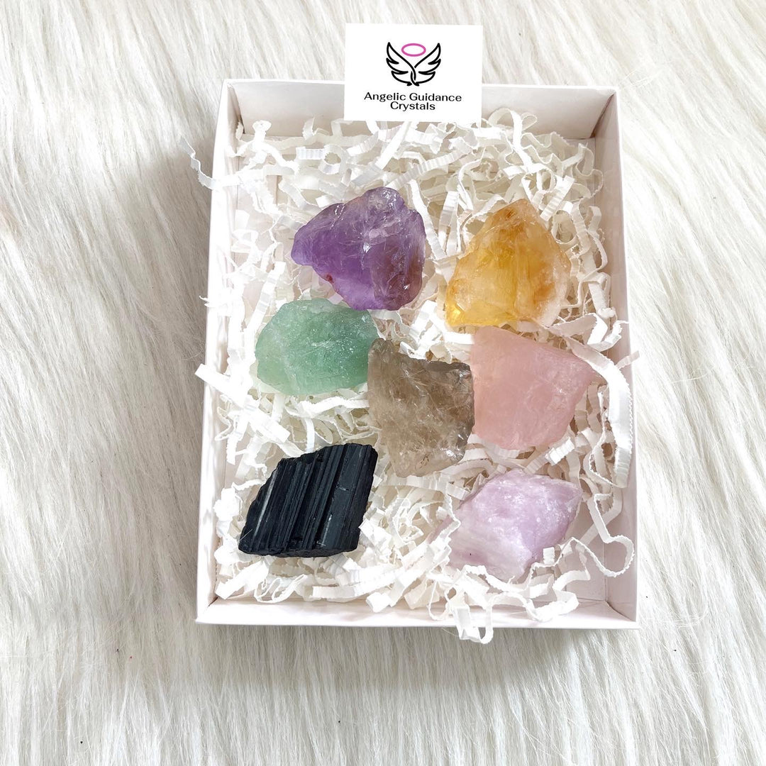 Seven Chakra Raw Stone Kit 2