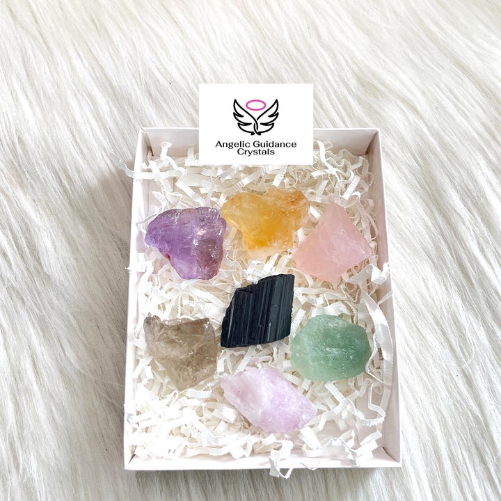 Seven Chakra Raw Stone Kit 2