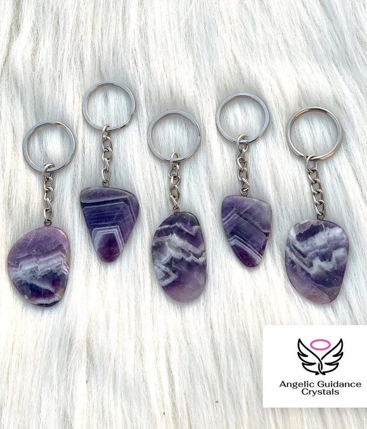 Amethyst Keychain