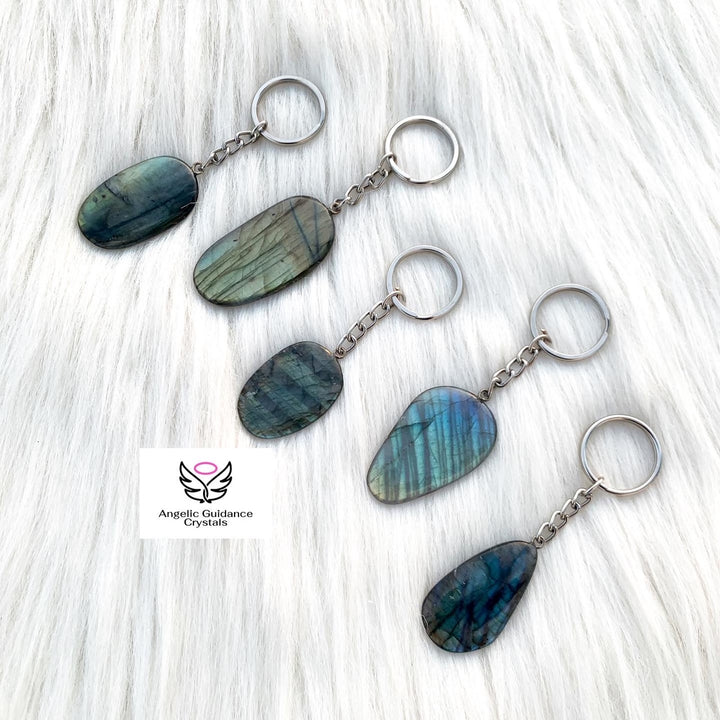 Labradorite Keychain