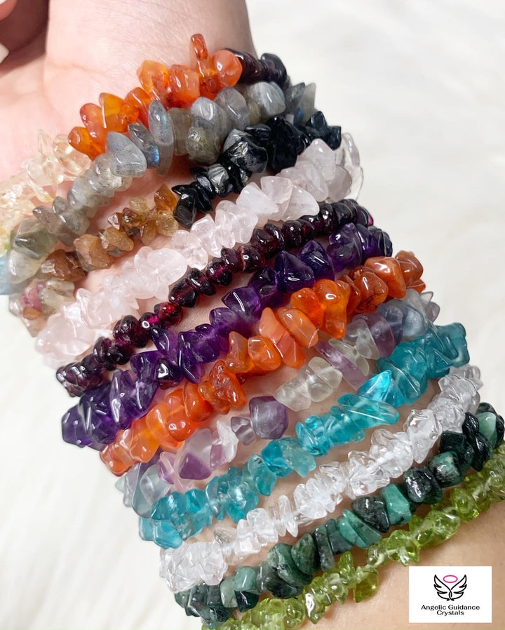 Crystal Chip Bracelets