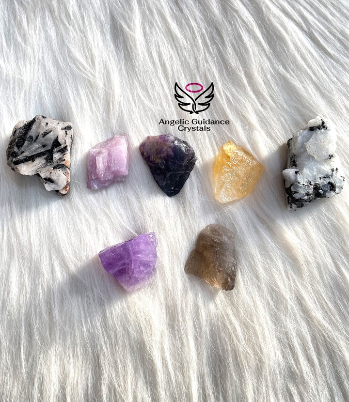 Seven Chakra Raw Stone Kit 4