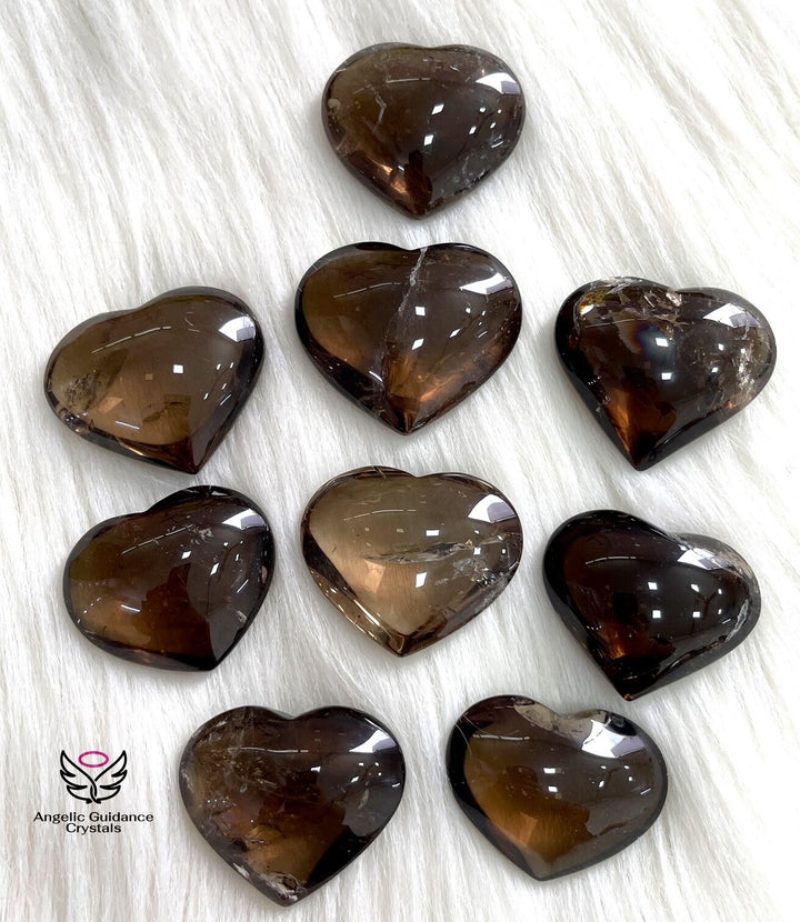 Smoky Quartz Madagascar Heart