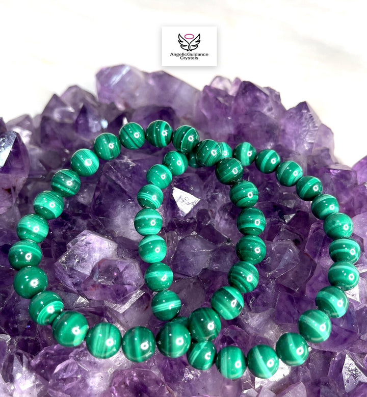 Malachite Round Bracelet Light