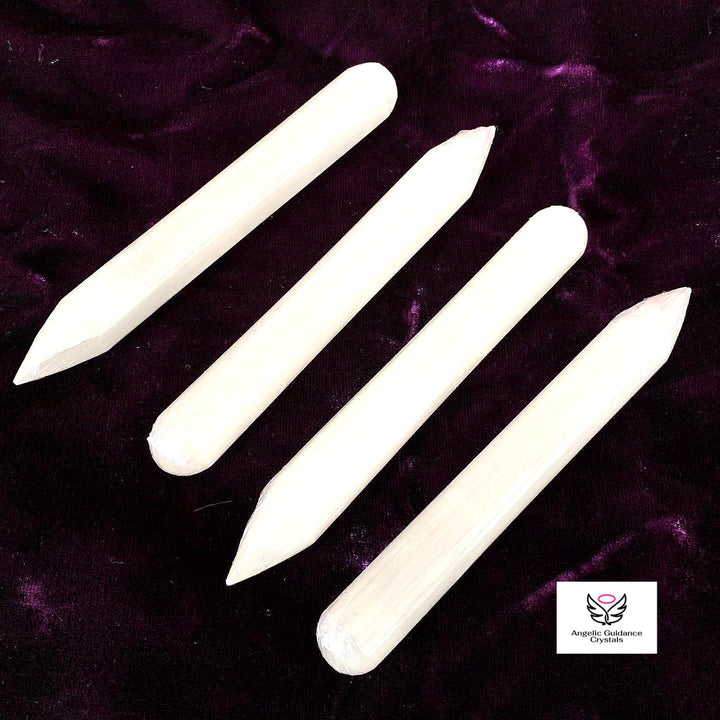 Selenite Crystal Wand