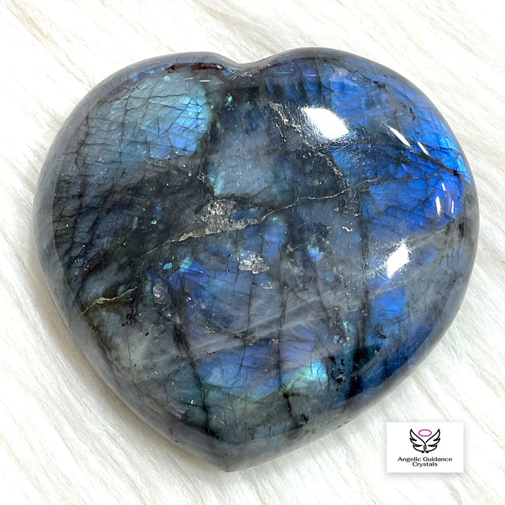 Labradorite Heart XXL