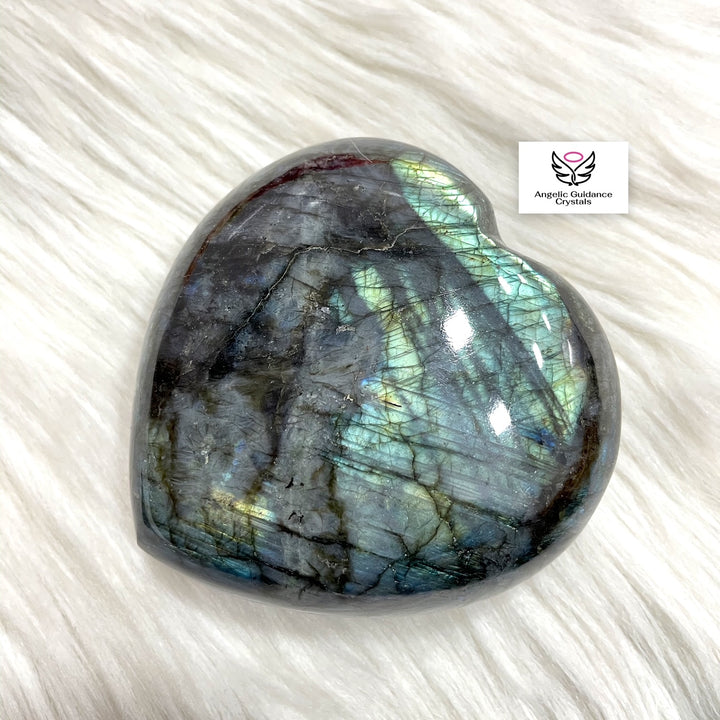 Labradorite Heart XXXL