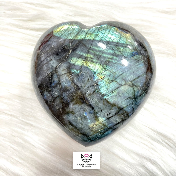 Labradorite Heart XXXL