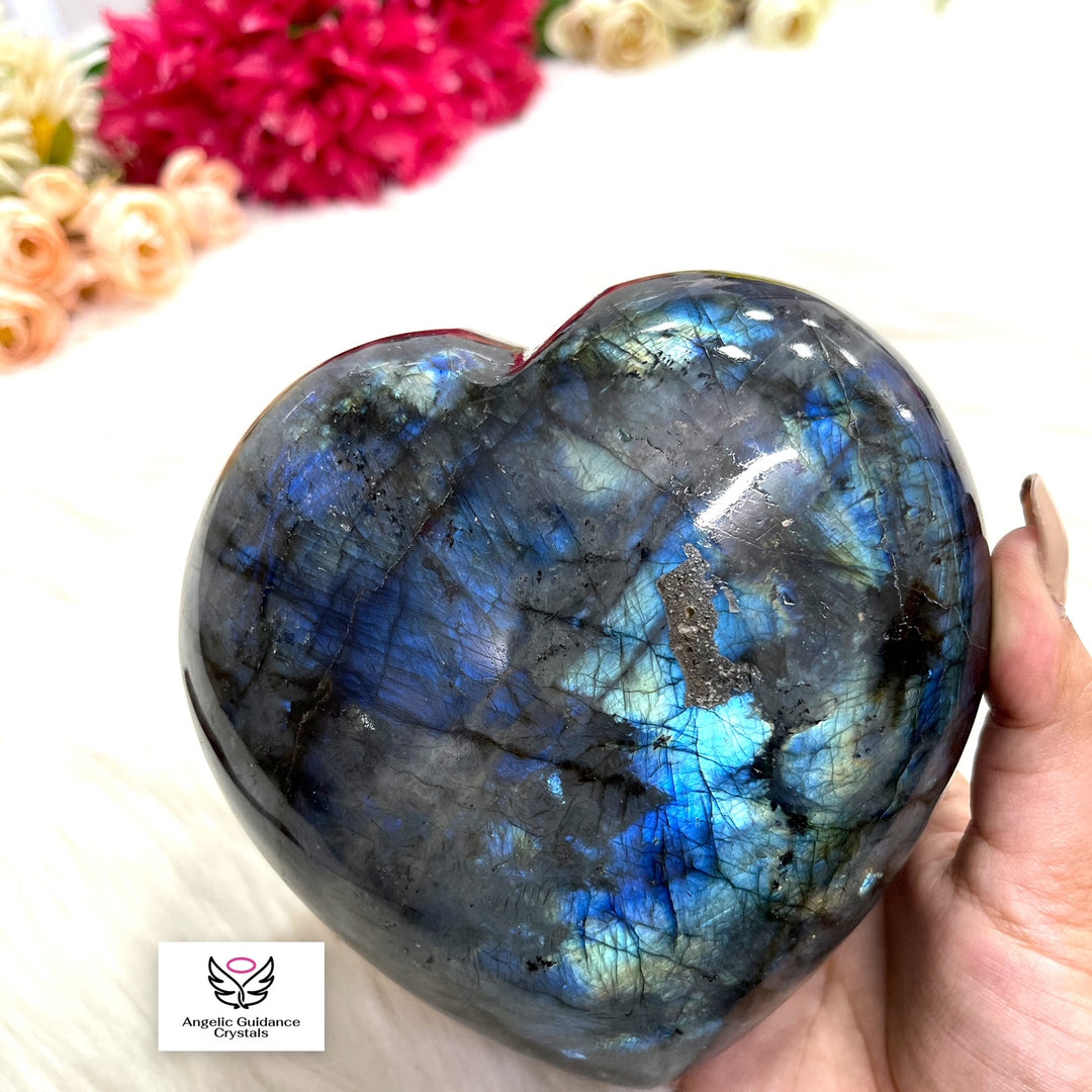 Labradorite Heart XXXL