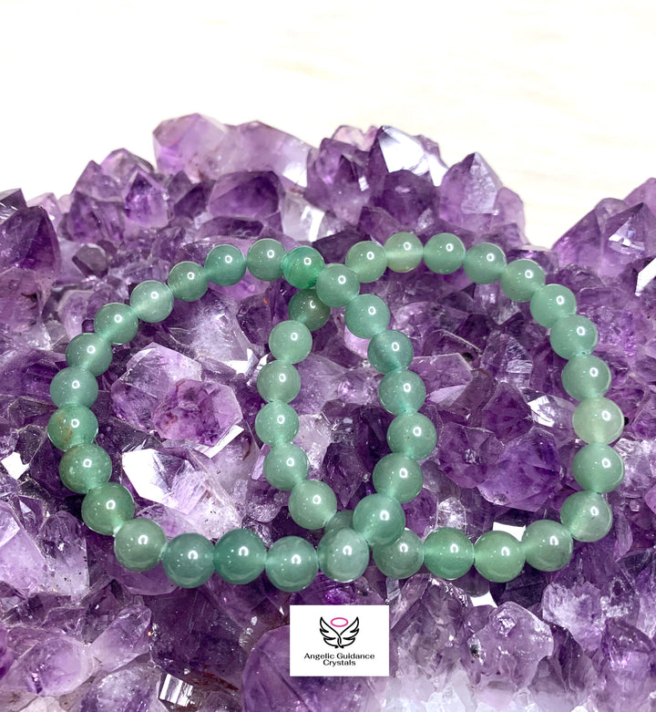 Green Aventurine Round Bracelet