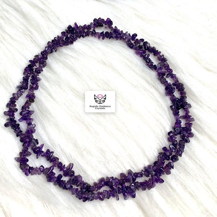 Amethyst Chip Mala