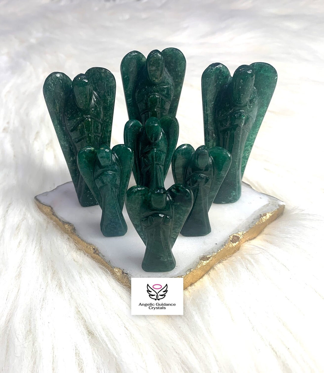 Green Aventurine Angel